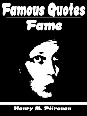 cover image of Famous Quotes on Fame